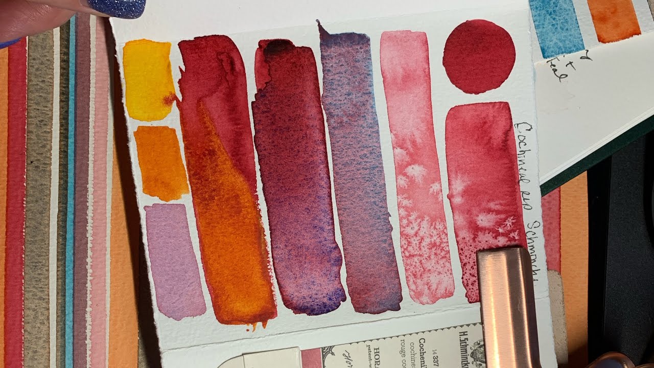 SCHMINCKE HORADAM WATERCOLOUR PAINT RETRO COCHINEAL RED  LIMITED EDITION