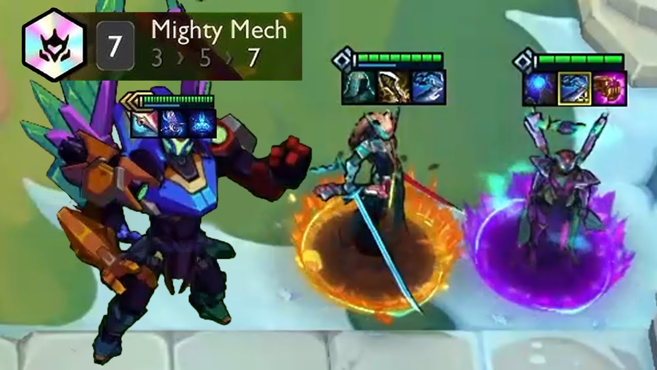 7 MIGHTY MECH STRETCHY ARMS YONE AND MAGE KARMA | TFT Set 15