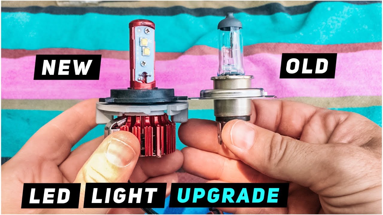 Piaggio Fly - LED Headlight Bulb Install and Upgrade! | Mitch's Scooter Stuff