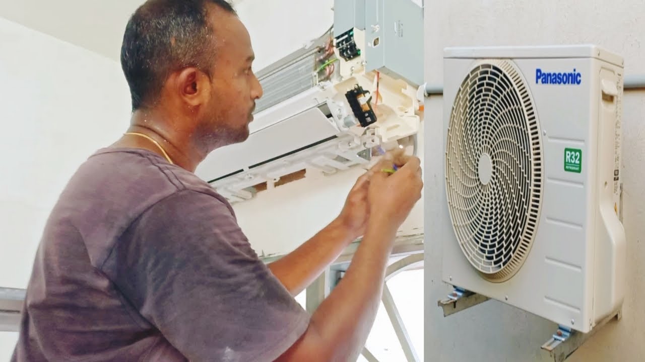 how to install ductless mini split air conditioner panasonic
