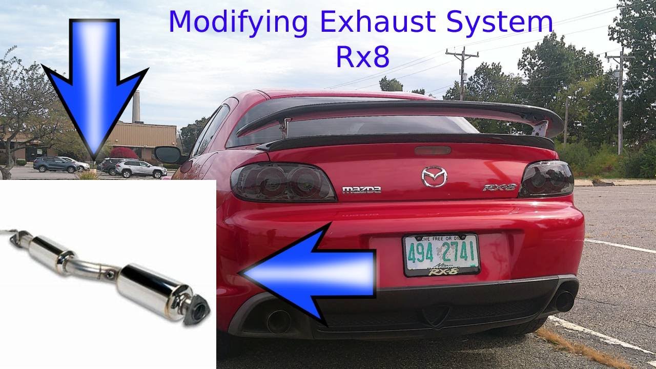 Mazda Rx8 Exhaust swap to Racing Beat Mid-Pipe and HKS Cat-back!!!