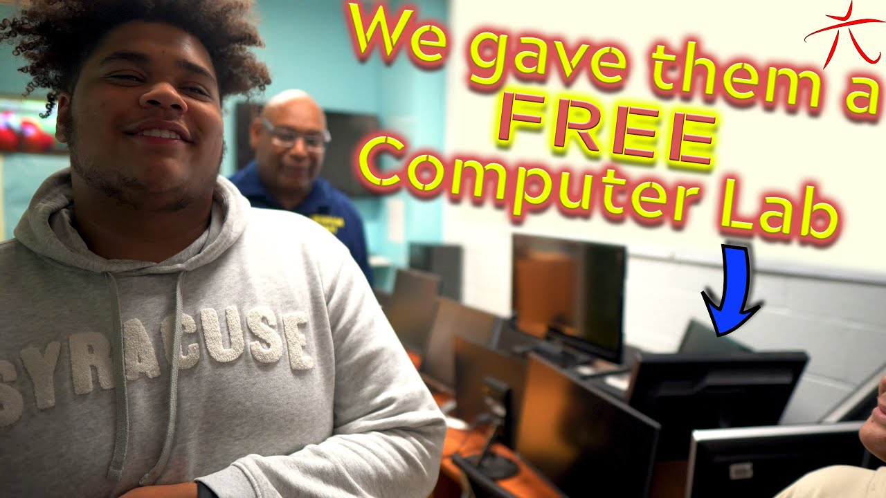 🎁 We Gifted a FREE Computer Lab to a Harlem Youth Community Center - Graham Windham Manhattanville