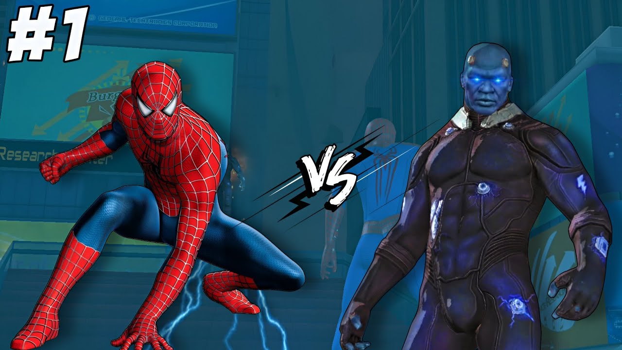 Amazing Spider-Man 🔥 vs Electro 👊 Who Wins ? Spiderman game mobile gameplay spiderman games android 