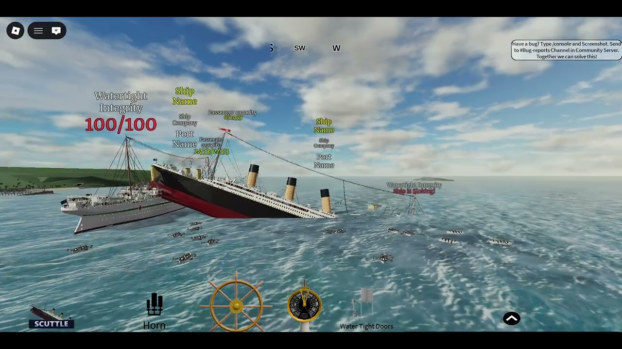 Roblox titanic
