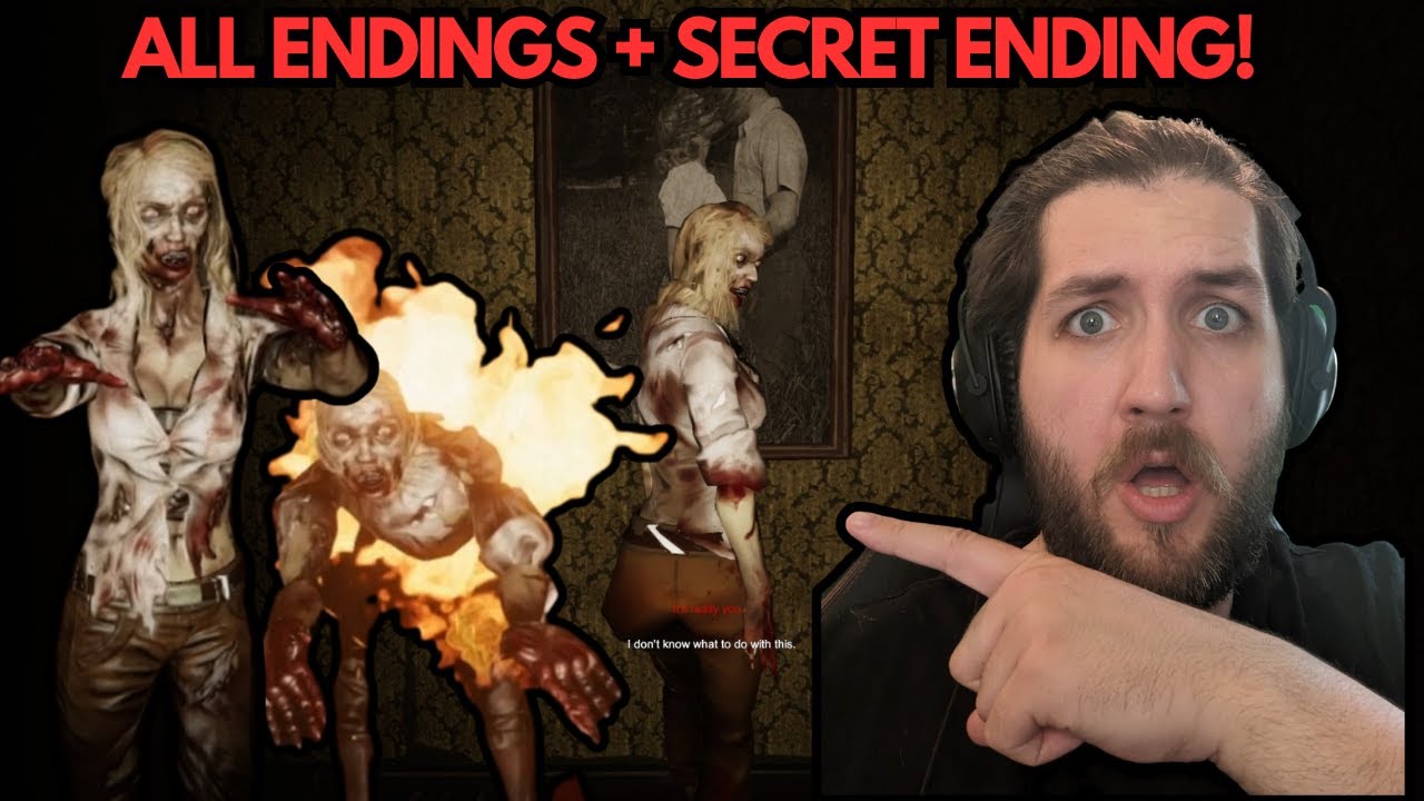 Haunted Investigation Game ALL ENDINGS + SECRET ENDING!! * Plus Bonus*