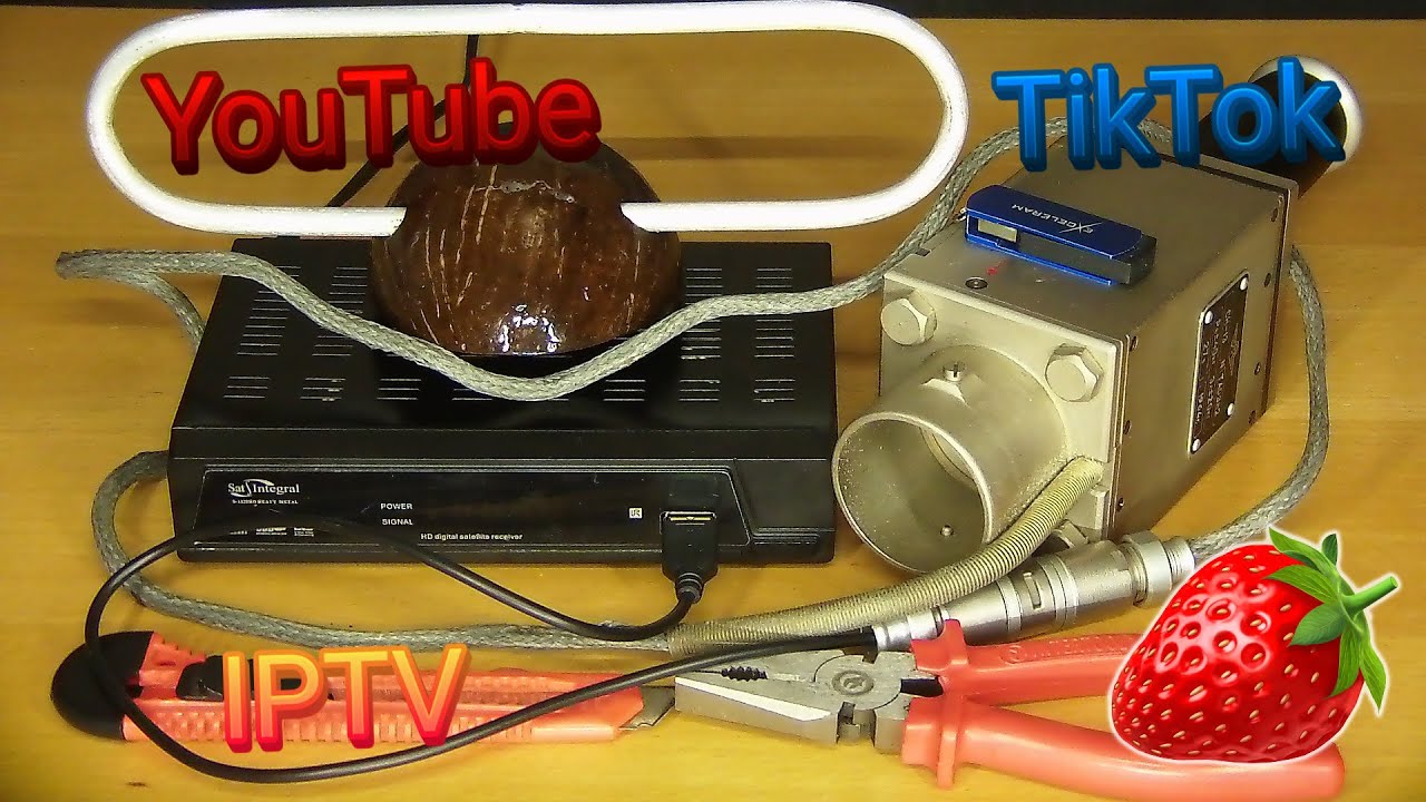 Спутниковый тюнер смотреть YouTube, TikTok, IPTV