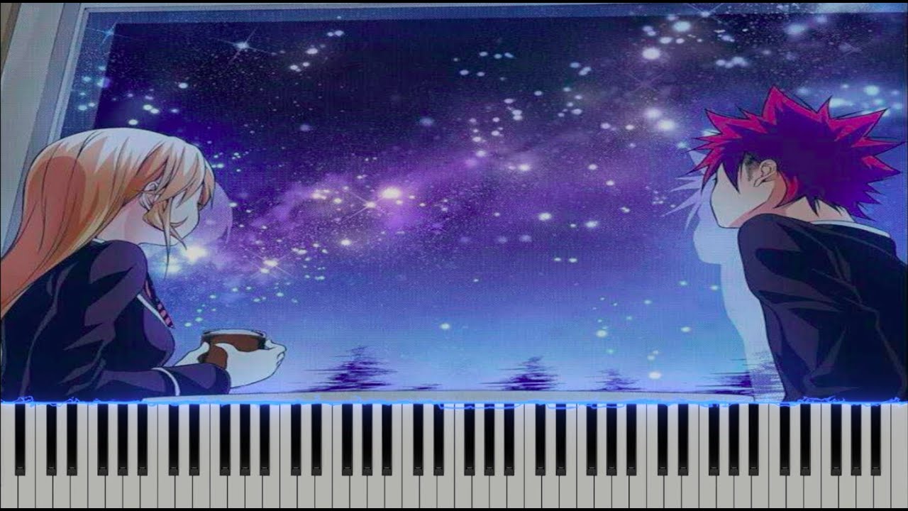 Shokugeki no Soma OST - Kibo no Uta (Star Glass Ver.) [Piano Tutorial + sheet]