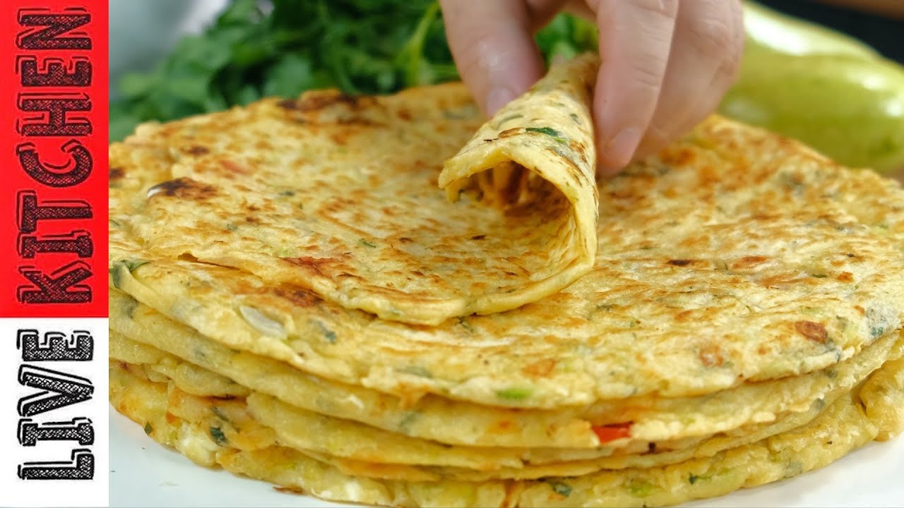Когда у вас есть 2 кабачка и 2 яйца, приготовьте это вкусное блюдо. Недорого и легко