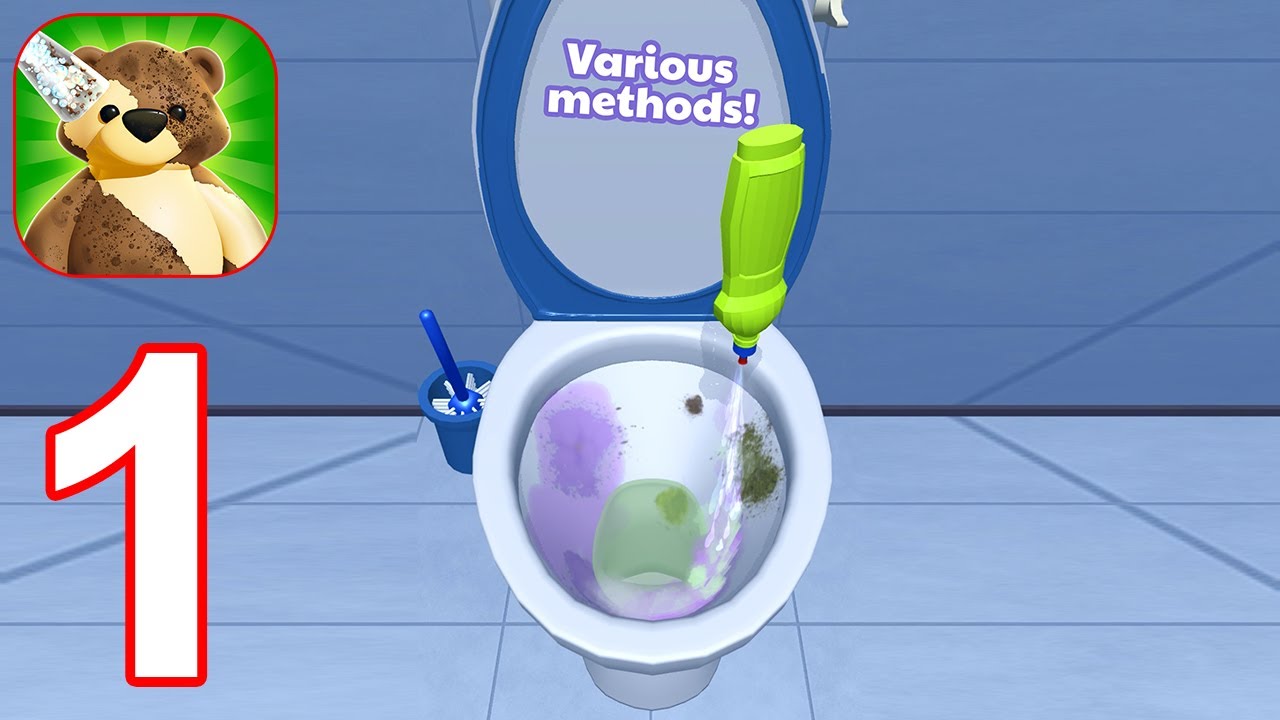 Deep Clean Inc. 3D - Gameplay Walkthrough Part 1 Levels 1-35 (Android, iOS)
