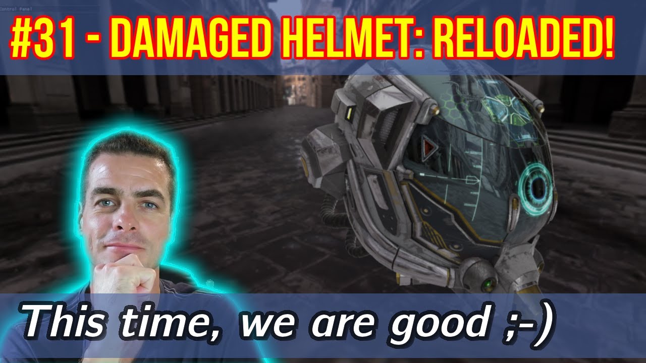 DevLog #31 - Fixing the rendering for the DamagedHelmet gltf model in NervLand
