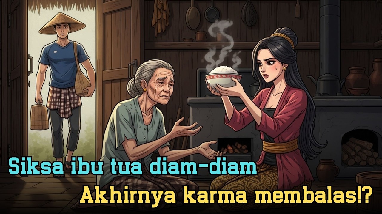Di Depan Suami Berbakti, Diam-Diam Menelantarkan Ibu Tua  Akhir Karma yang Mengejutkan|cerita rakyat
