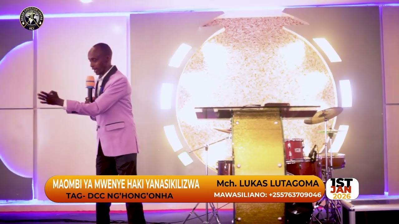 MAOMBI YA MWENYE HAKI YANASIKILIZWA | MCH LUKAS LUTAGOMA