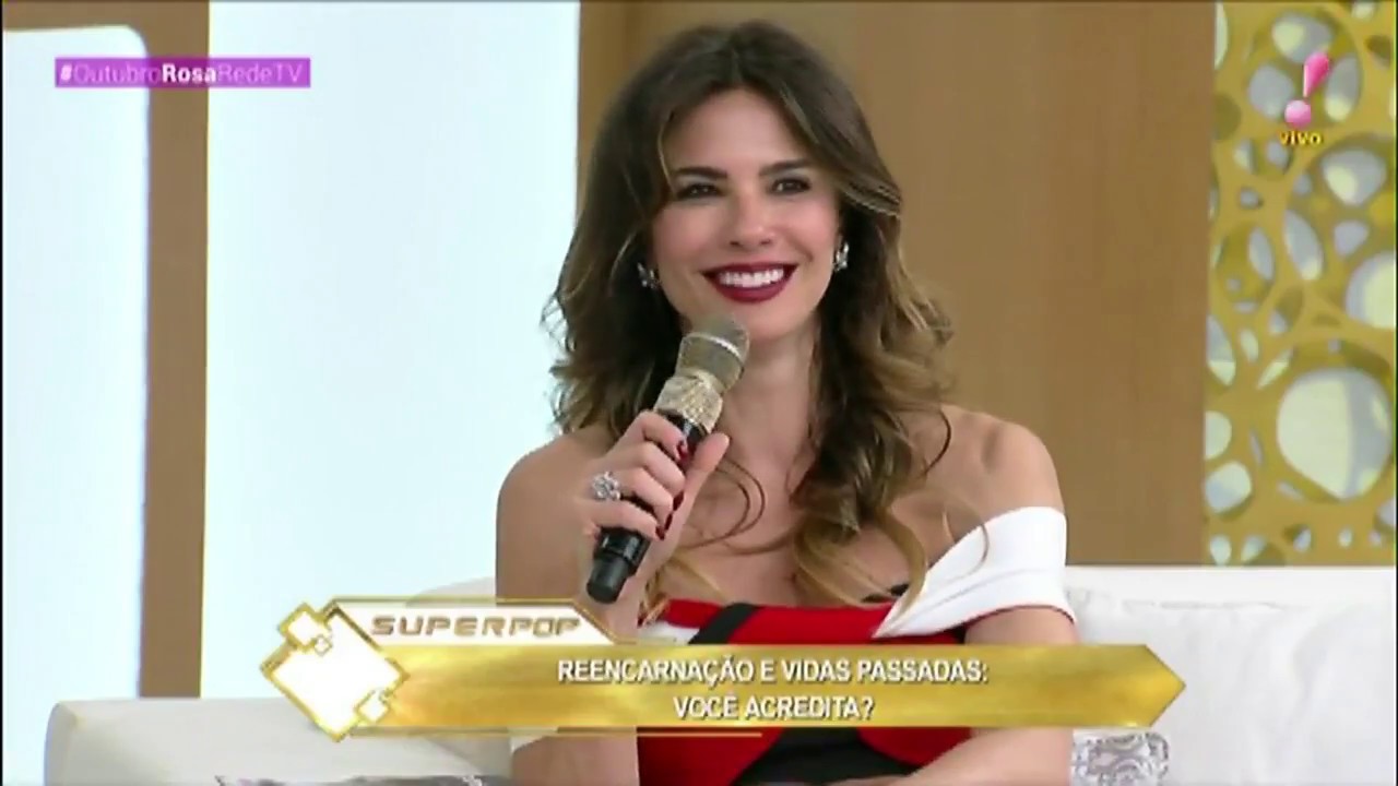 Programa Superpop com Luciana Gimenez e Márcia Fernandes falando sobre Vidas Passadas - 08/10/2018