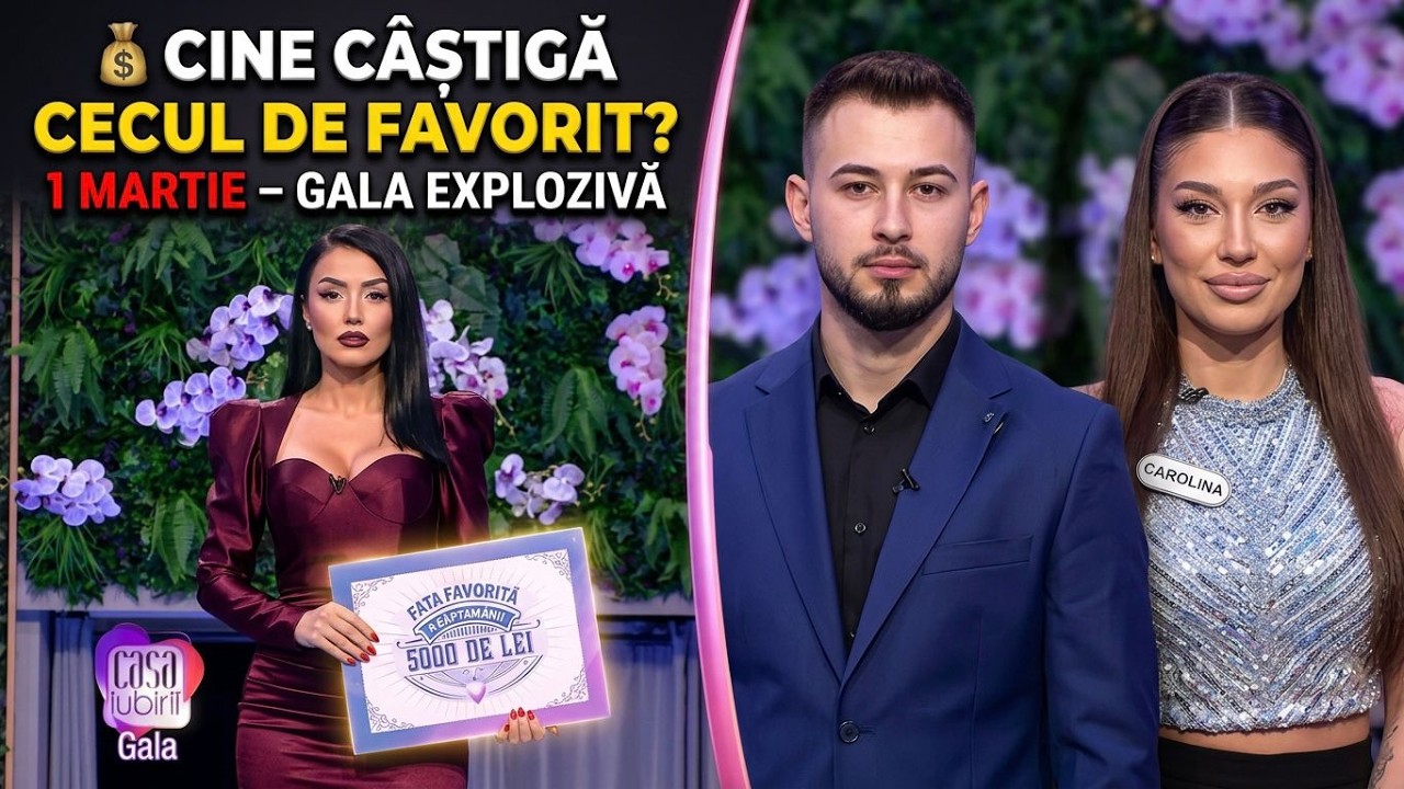 🔴 Gala de Mâine 1 Martie | „Nu credeam că plec…” Cine este eliminat și cine ia cecul? | Casa Iubirii