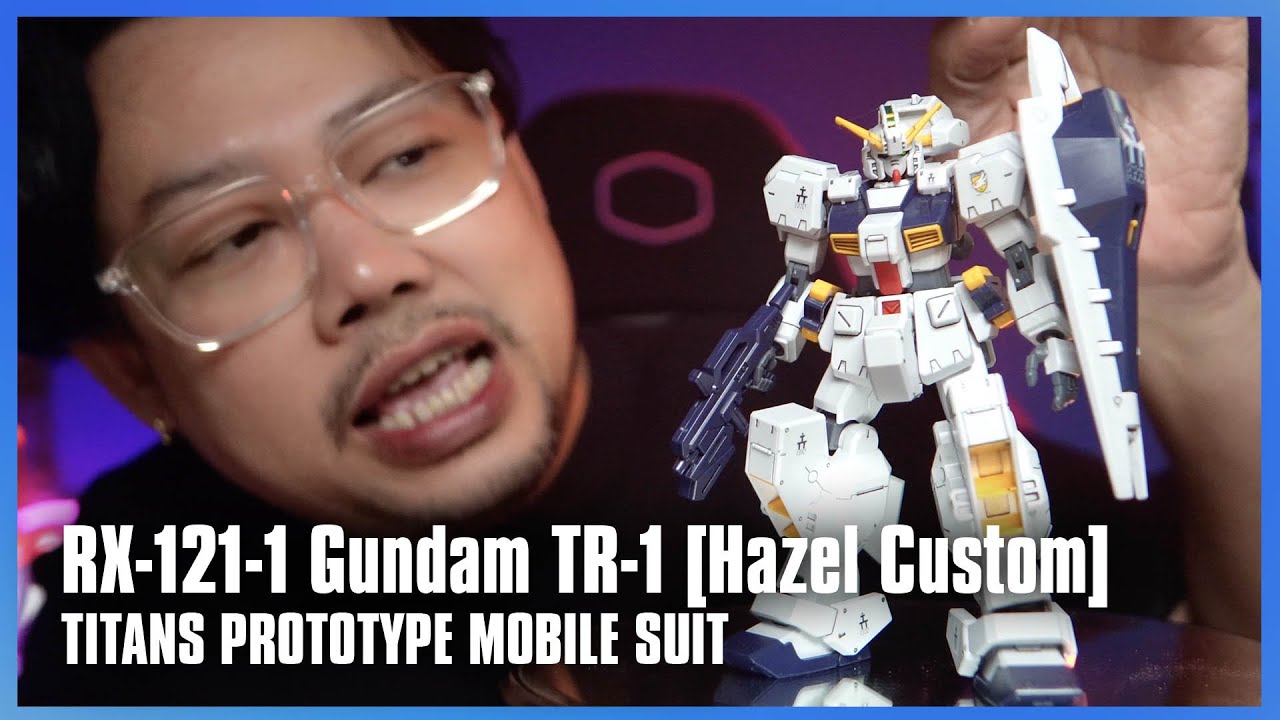 เฟี้ยวจริงๆ รีวิว HGUC RX-121-1 Gundam TR-1 [Hazel Custom] / RACE RC