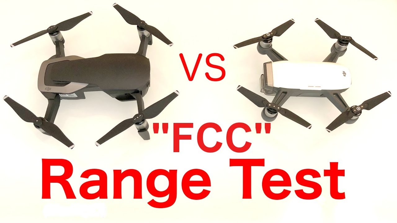 DJI Mavic Air VS Spark - WIFI Range Test 