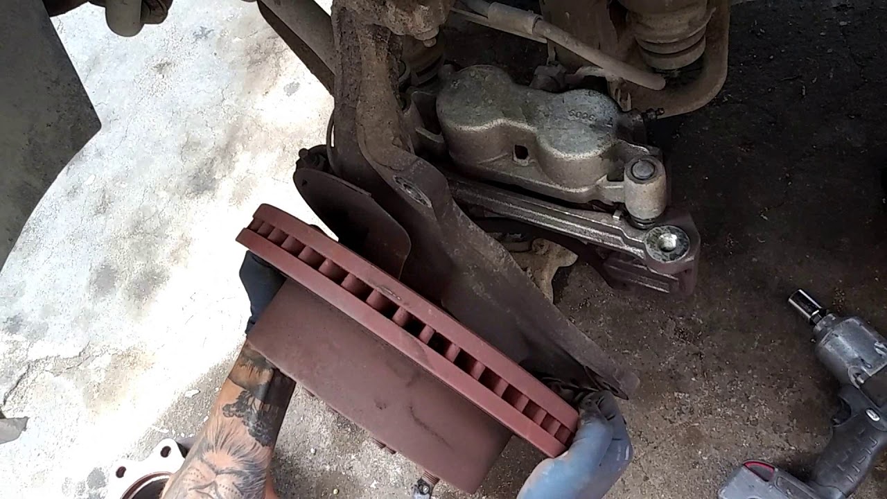 chevy silverado 3500 front brake pads and rotor replacement
