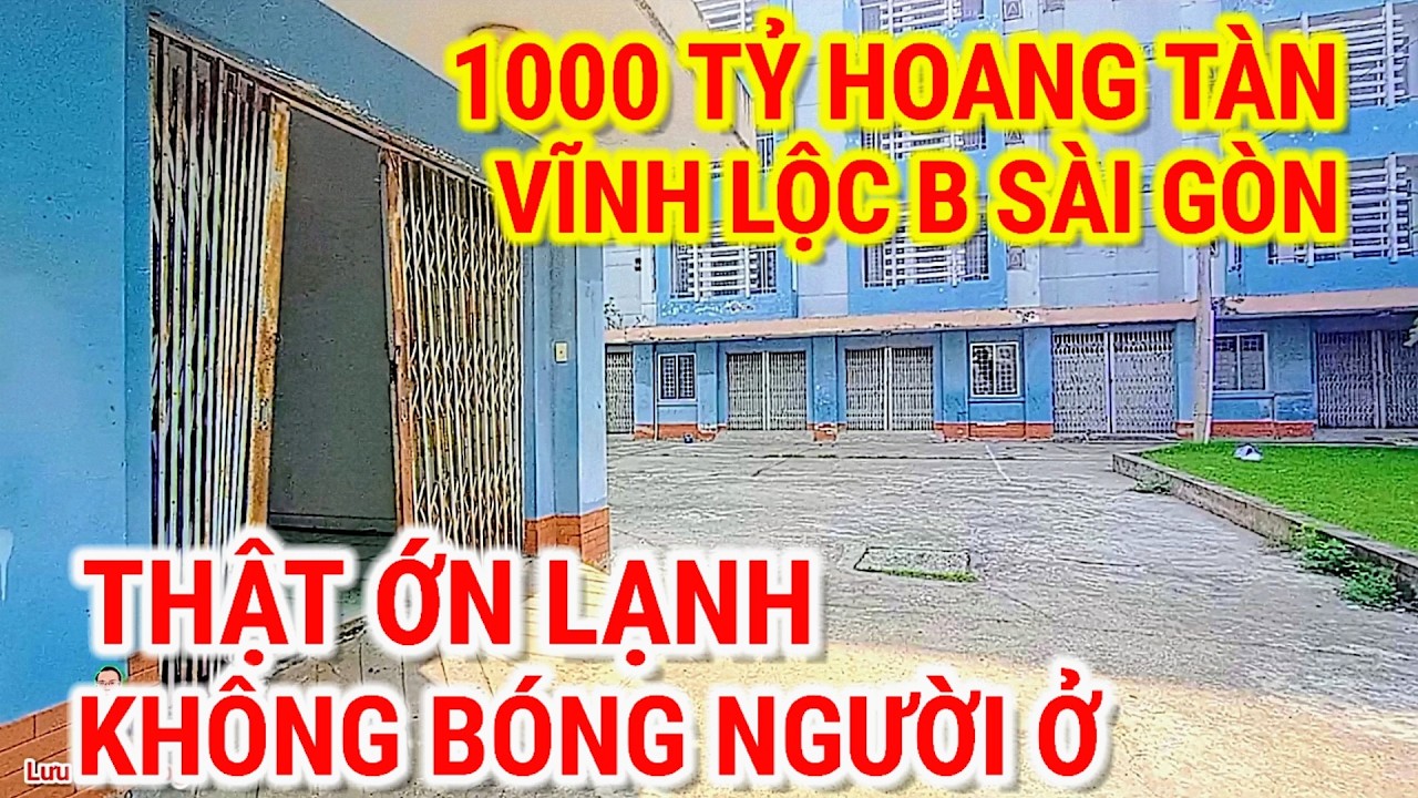 THẬT ỚN LẠNH ! 1000 TỶ HOANG TÀN KHÔNG BÓNG NGƯỜI Ở | KHU TÁI ĐỊNH CƯ VĨNH LỘC B BÌNH CHÁNH SÀI GÒN