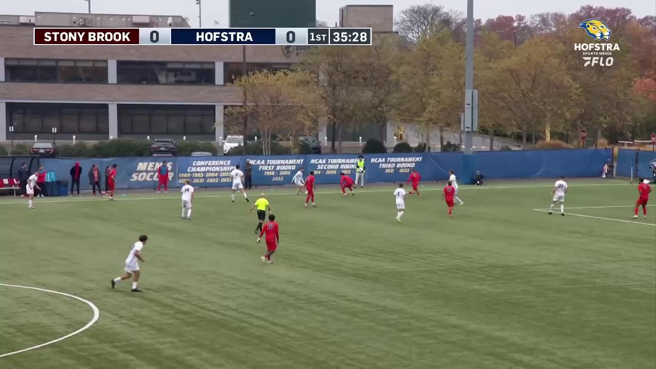 Men's #CAASoccer Semifinals: Stony Brook 2, Hofstra 1