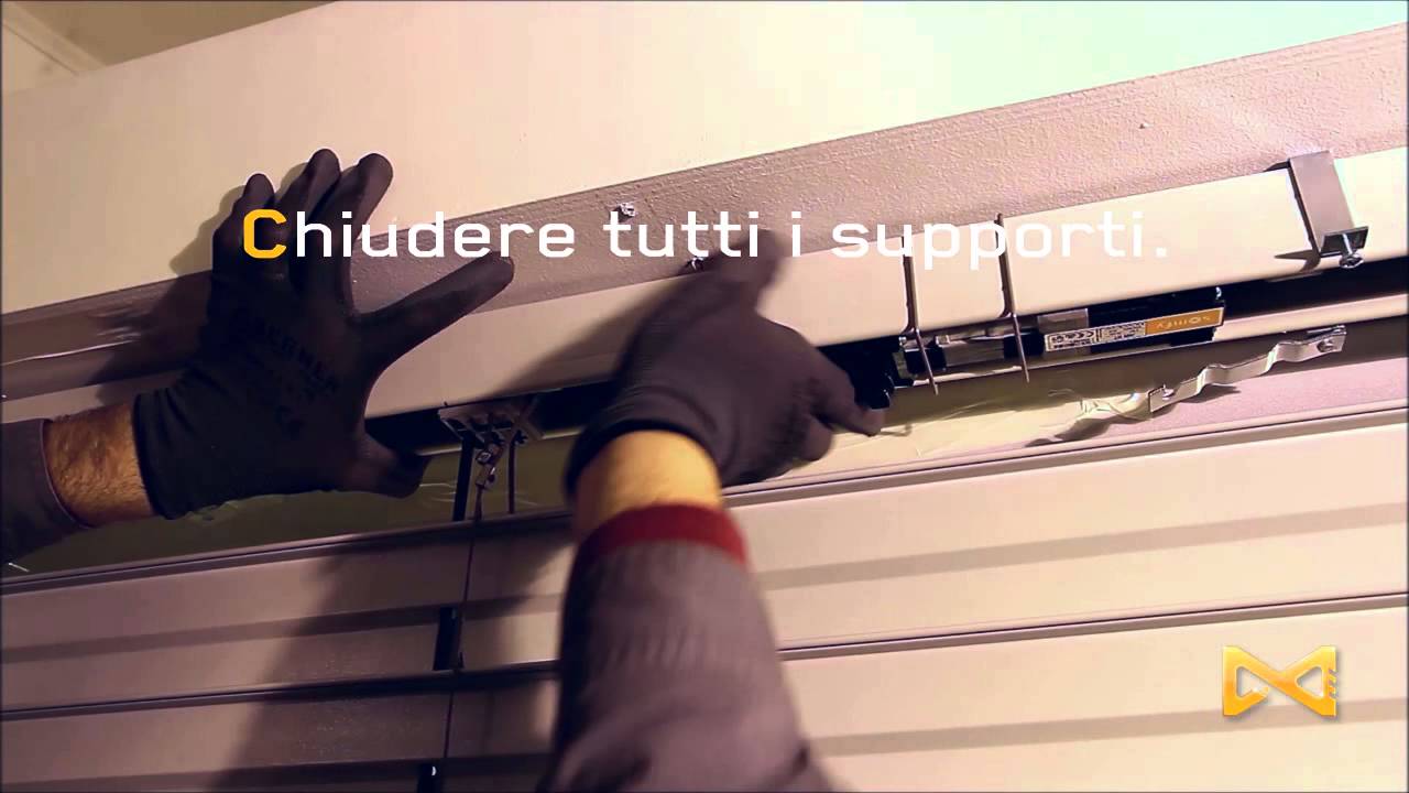 Montaggio cassonetto