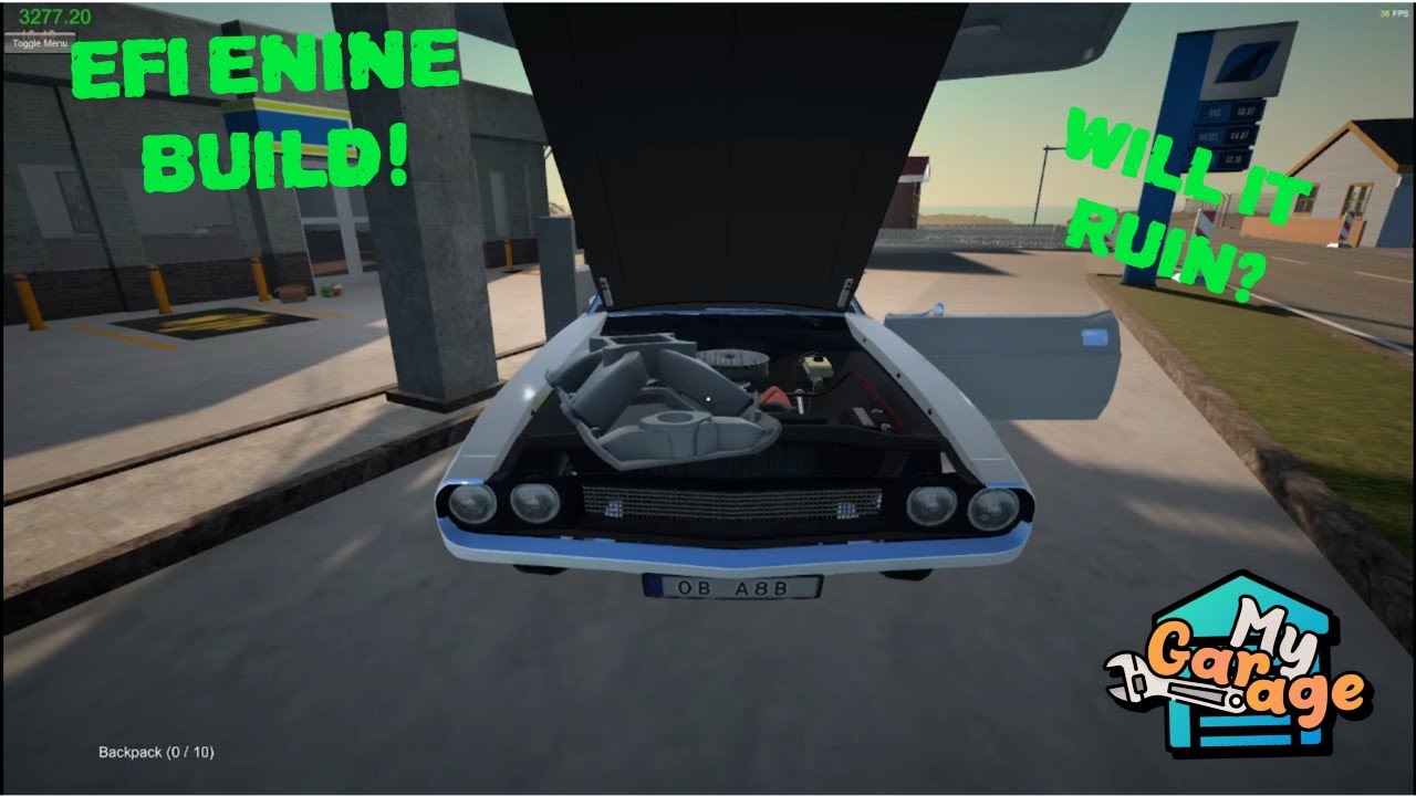 First Try At An EFI Engine Build, Will It Start? / My Garage