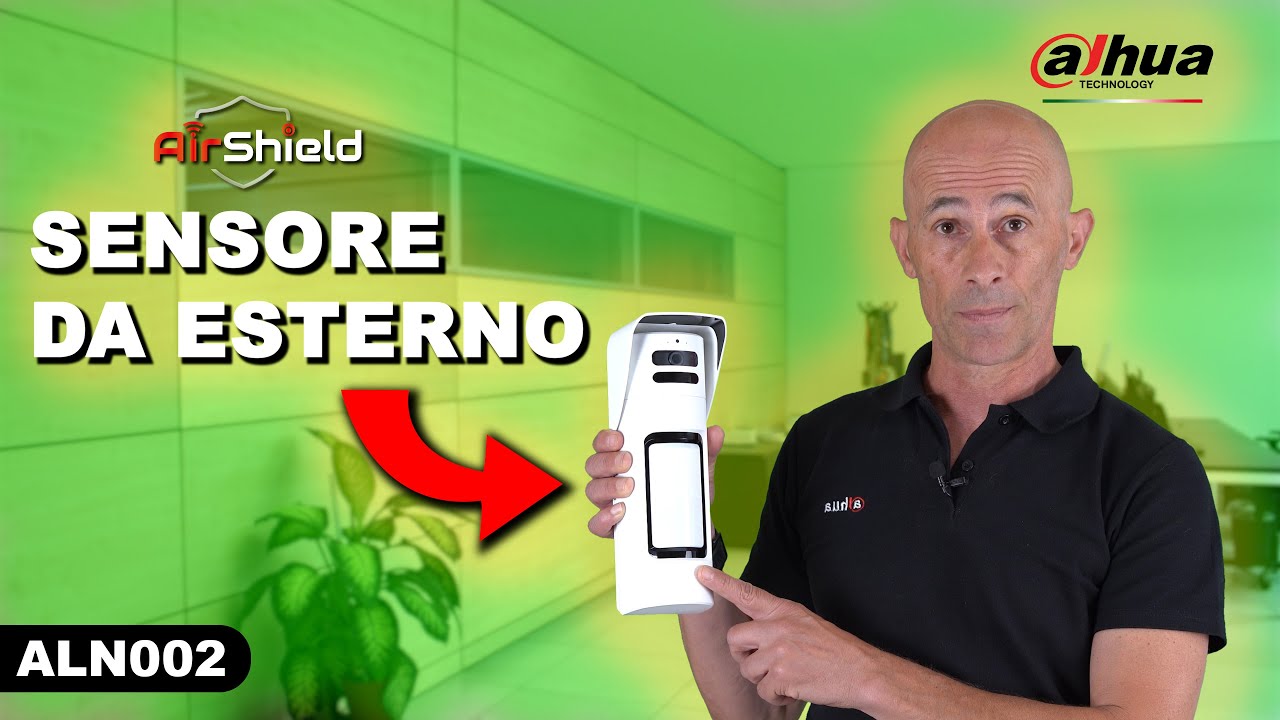 Nuovo Sensore da Esterno Wireless con Camera Integrata Dahua - ARD2251E-W2-868