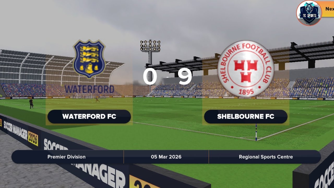 Soccer Manager 26 / Best tactic for every team / Won UCL with Shelbourne FC / #sm26 #besttactics 