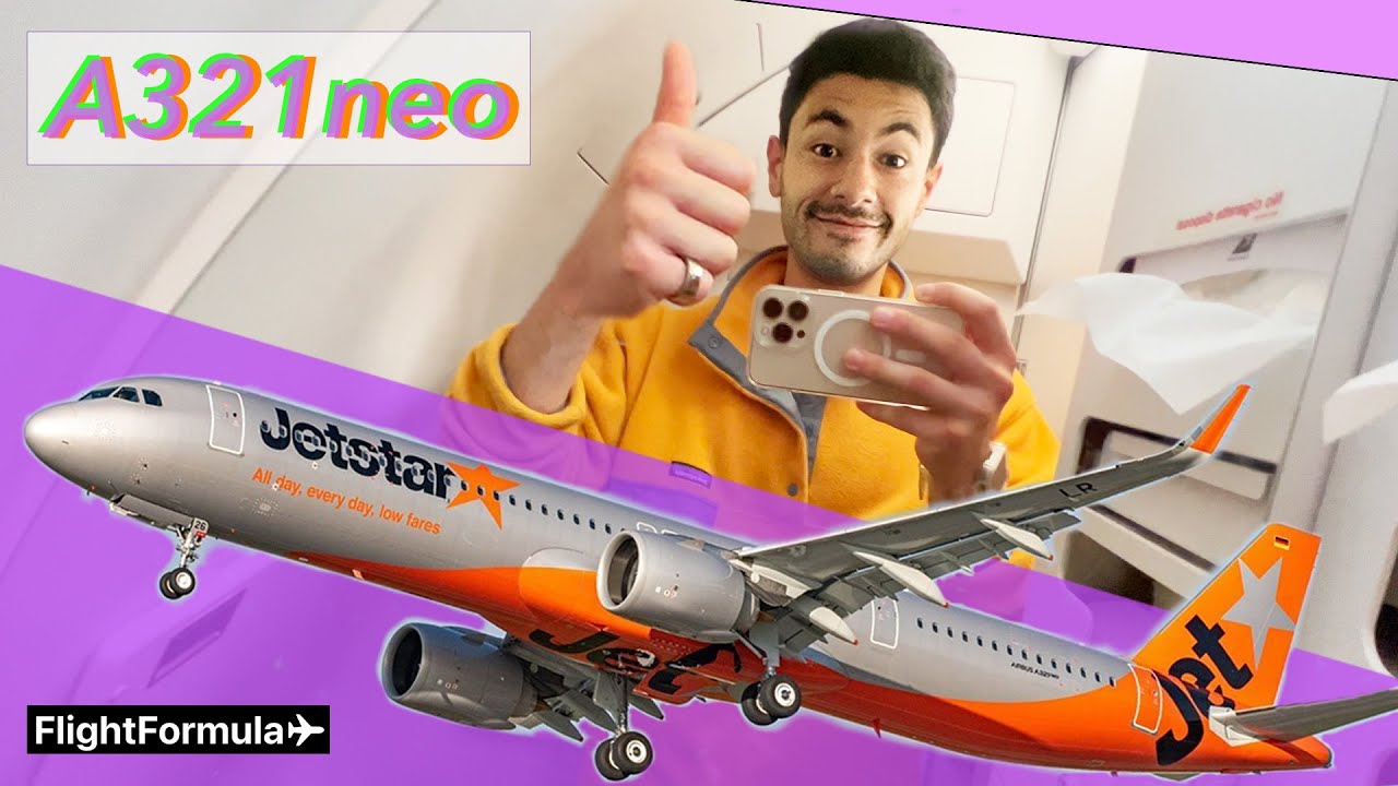 Обзор полёта Jetstar A321neo: MEL-DPS | Весёлое времяпрепровождение в ограниченном пространстве