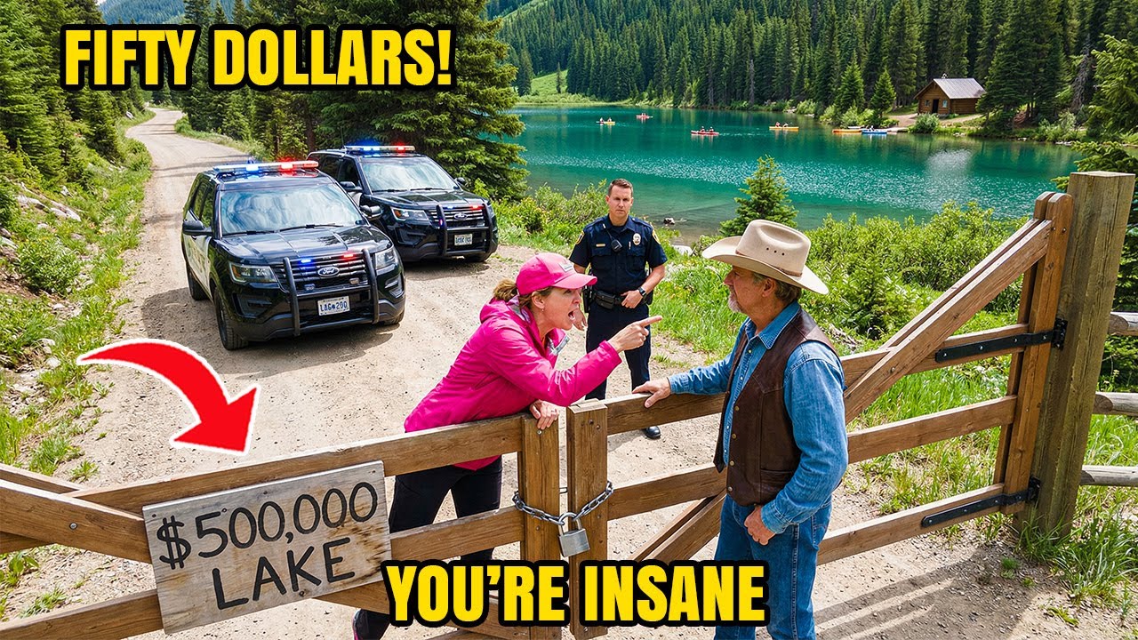 I Bought a Lake for $500,000—HOA Karen Closed the Road to Force Me to Sell It for $50 for Her Son.