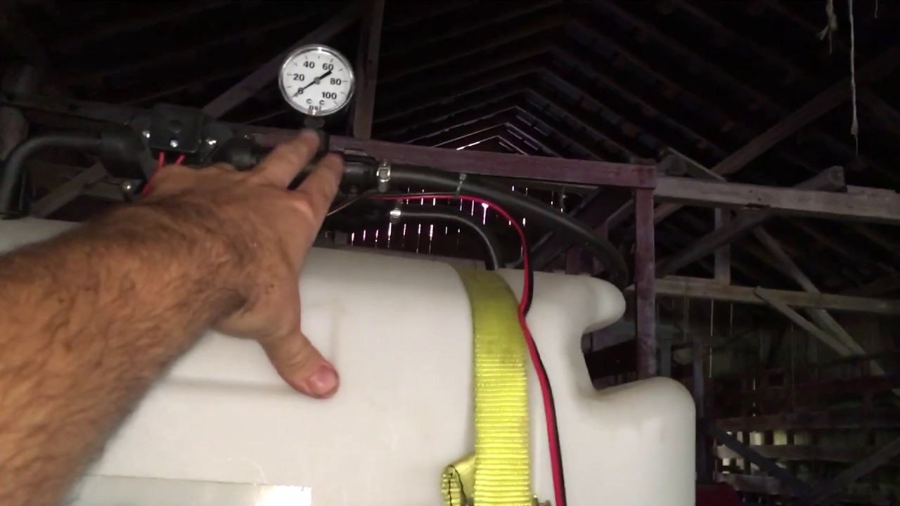 Homemade hay preserve applicator 2
