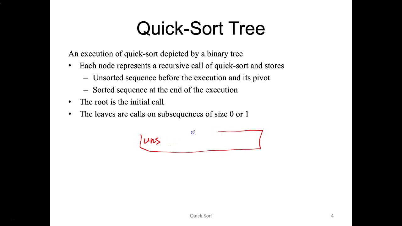 Quick Sort Part 1