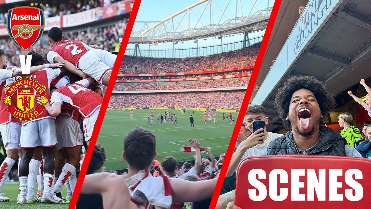 LAST MINUTE DRAMA ERUPTS THE EMIRATES | MATCHDAY VLOG | ARSENAL V MAN UTD