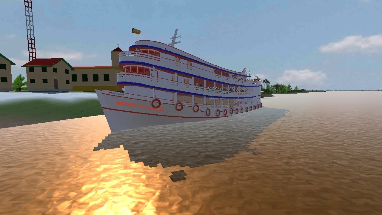 NOVO  ALIANÇA  SAINDO  CAREIRO  VIAGEM  EM  MANAUS  JOGO  AMAZON  HYDRO  TRANSPORT