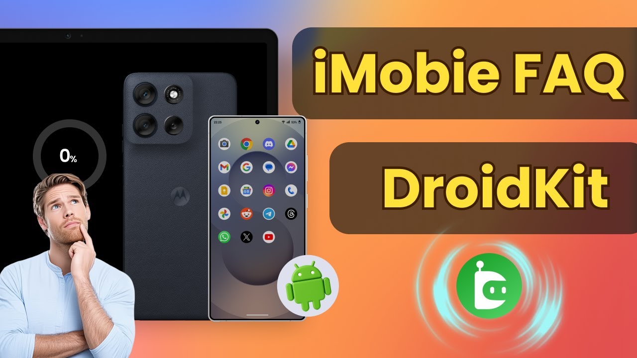 [Seria FAQ iMobie] DroidKit do pobrania za darmo? DroidKit do odzyskiwania danych z Androida? FAQ...