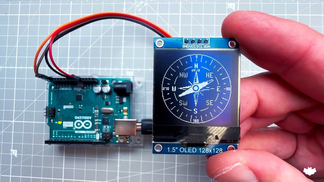 New Possibilities: Arduino UNO + 128x128 OLED Display in WOKWI (SH1107)