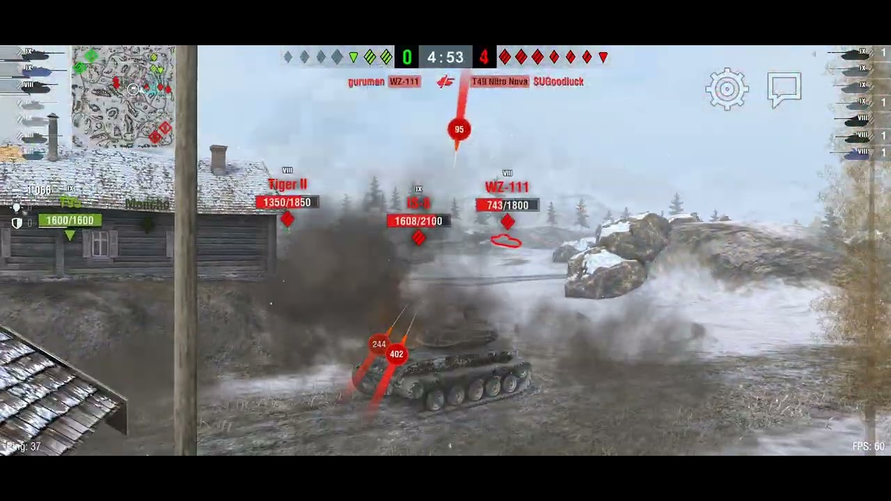 T49 Gameplay | Full HP Kill! 
