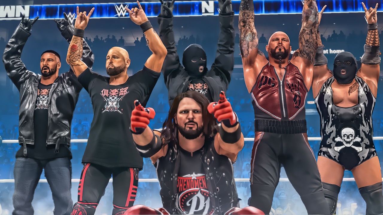 You Won't Believe Who AJ Styles Signed to His Faction (WWE 2K23)