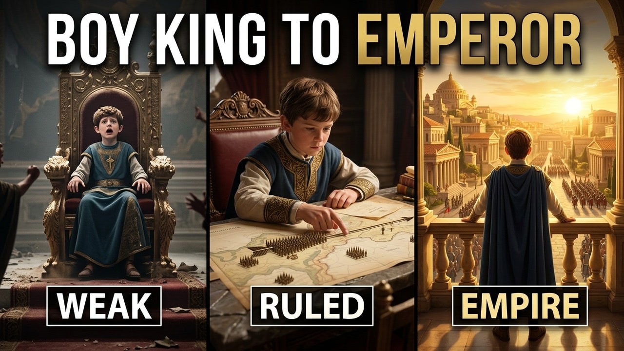 The boy king who ruled an empire