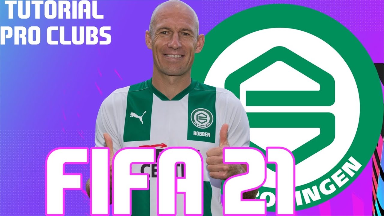 FIFA 21 - TUTORIAL FACE I Arjen Robben (Groningen) [Pro Clubs]