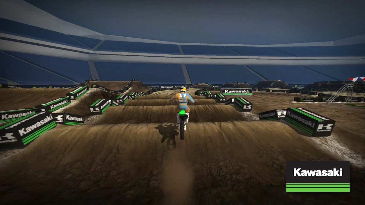 Detroit Supercross 2017 - Kawasaki Track Map