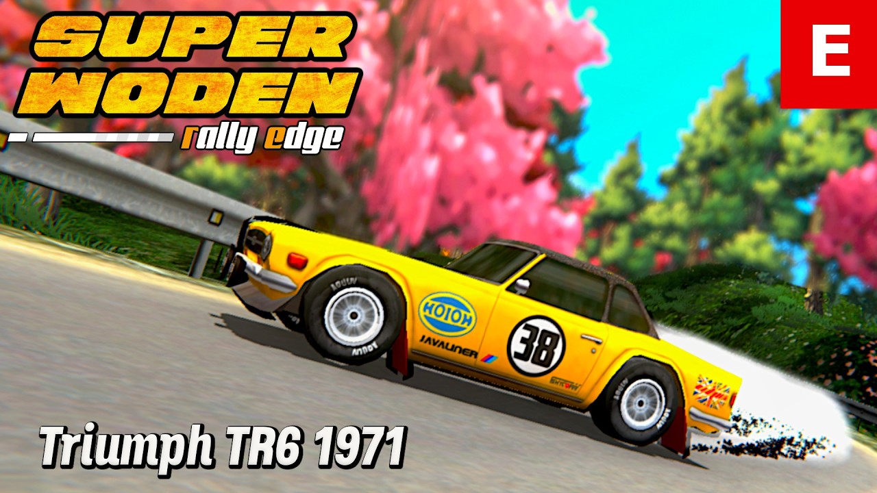 Super Woden Rally Edge – Triumph TR6 1971 Yellow – Class E – 196 HP
