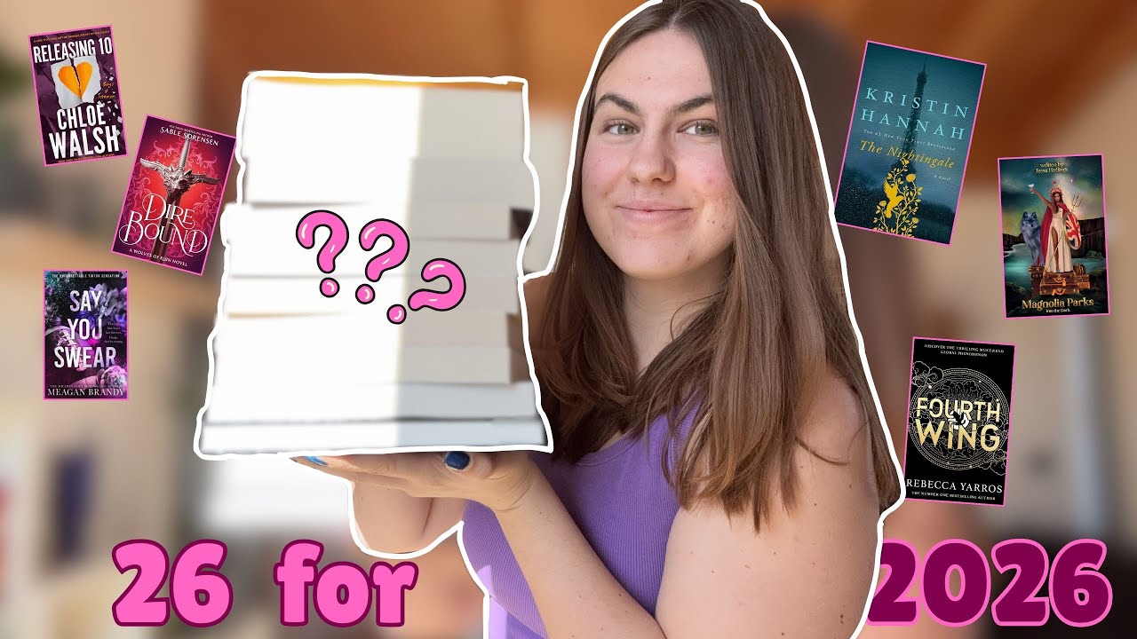 📚 My 26 Books for 2026 | My Ultimate Reading Priority List ✨