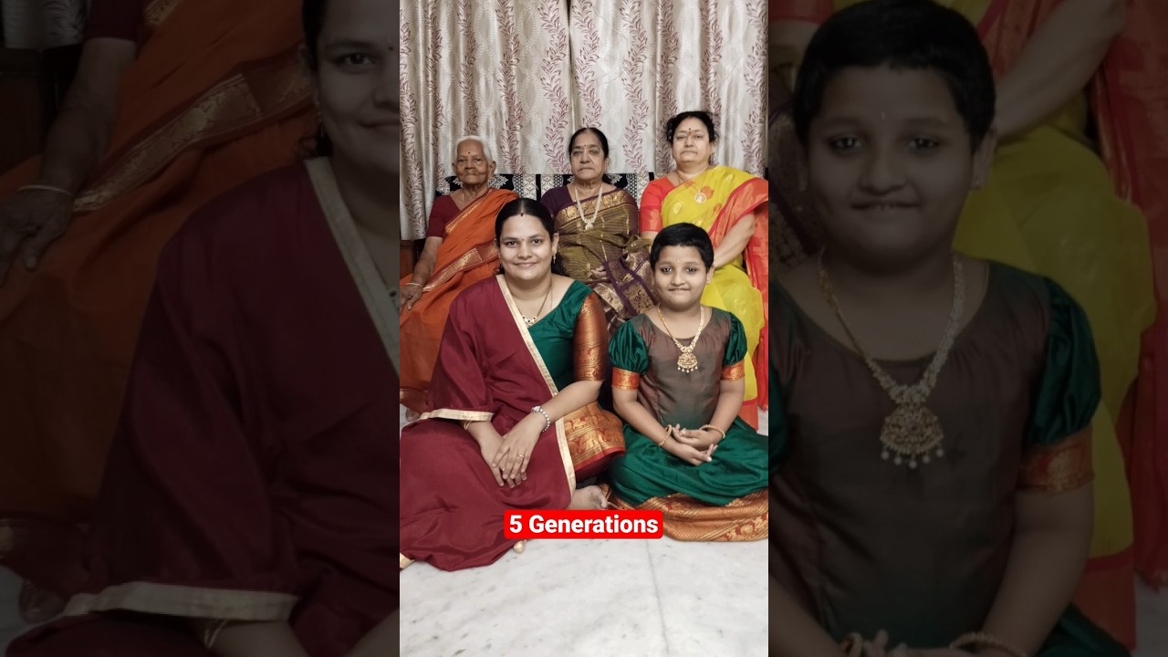 Five Generations of my family 💐, #family #generation #5Generation