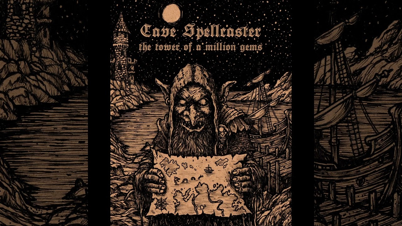 Cave Spellcaster   The Tower of a Million Gems (full album) (dungeon synth / ambient / electronic)