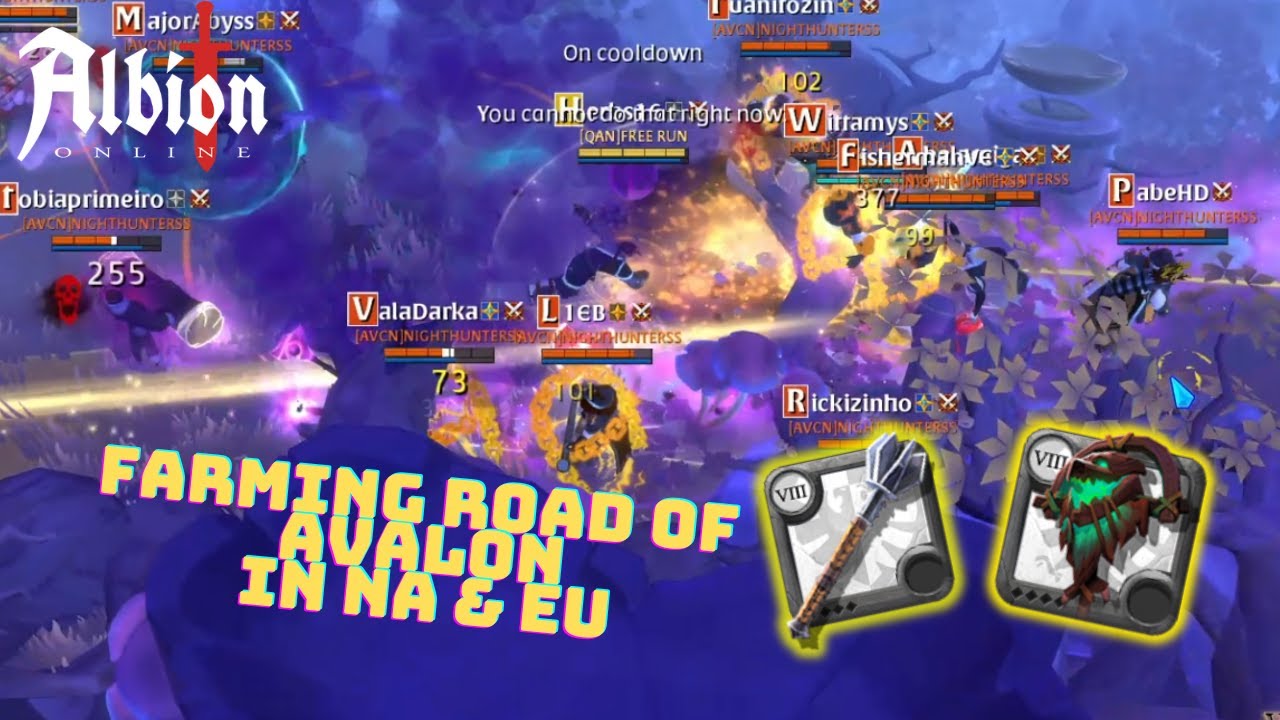 FARMING ROADS IN BOTH SERVERS! ALBION ONLINE | ROADS OF AVALON