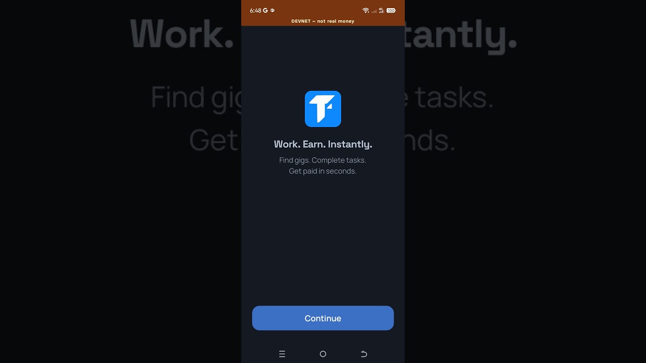 Tenda App usage lifecycle testnet demo