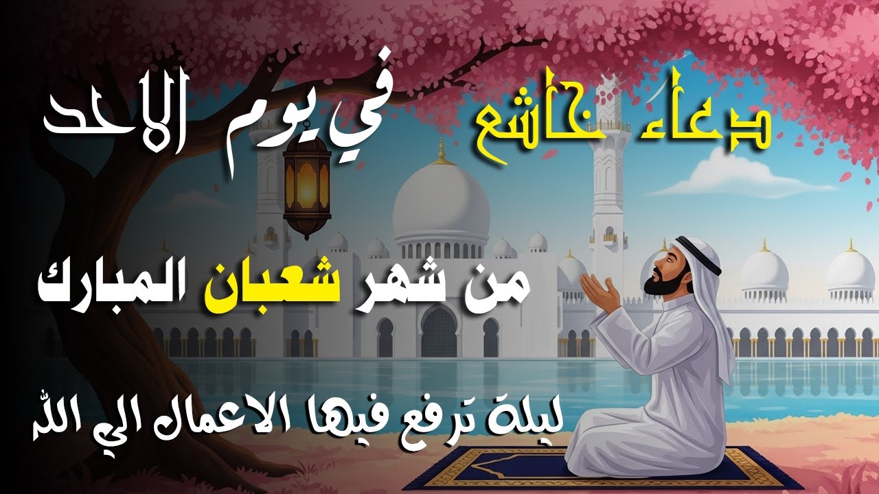 اجمل دعاء استقبال شهر رمضان المستجاب دعاء يوم 7 من شهر شعبان للرزق والشفاء العاجل وقضاء الحوائج🤲(4k)
