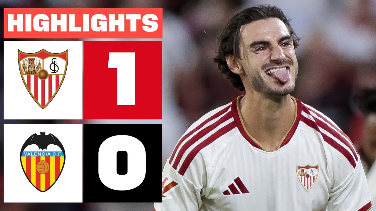 SEVILLA FC 1 - 0 VALENCIA CF | RESUMEN LALIGA EA SPORTS
