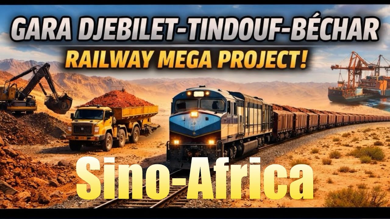 How China Built a 950km Iron Corridor Across Africa's Sahara