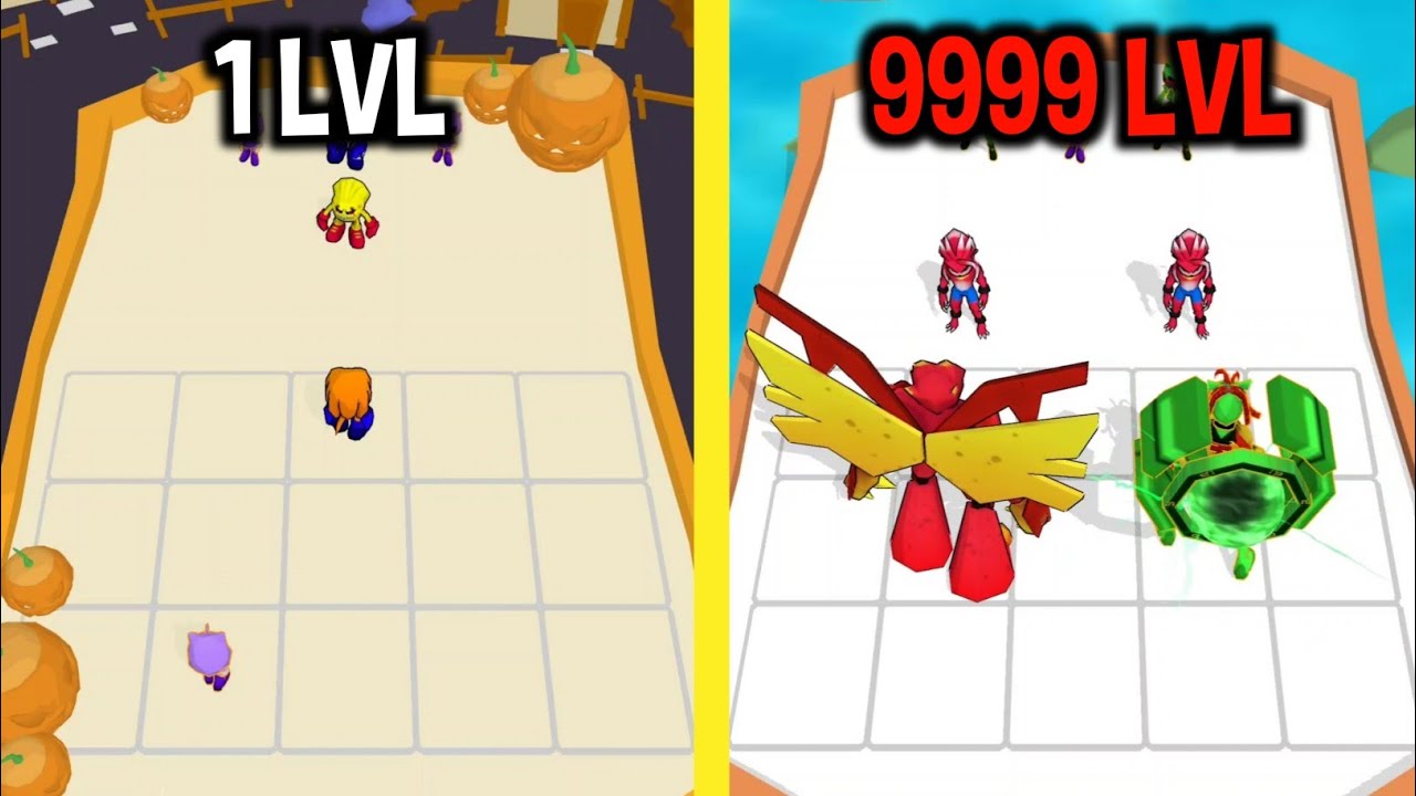 MAX LEVEL in Merge Super: Hedgehog Fight Game